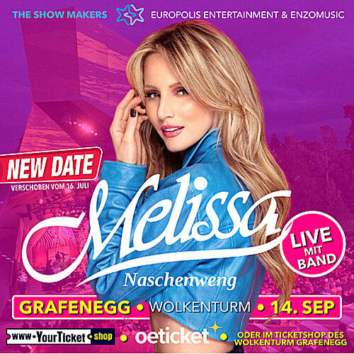 MELISSA NASCHENWENG Live mit Band 